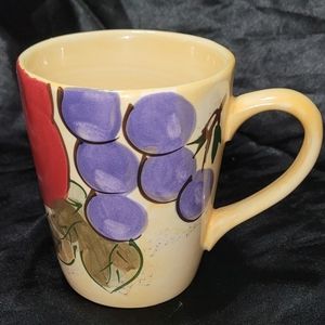 Vintage Home Trends Fruit Coffee Mug~In the Verdona~Replacement Cup~Grapes~Apple